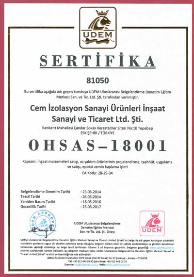 OHSAS - 18001